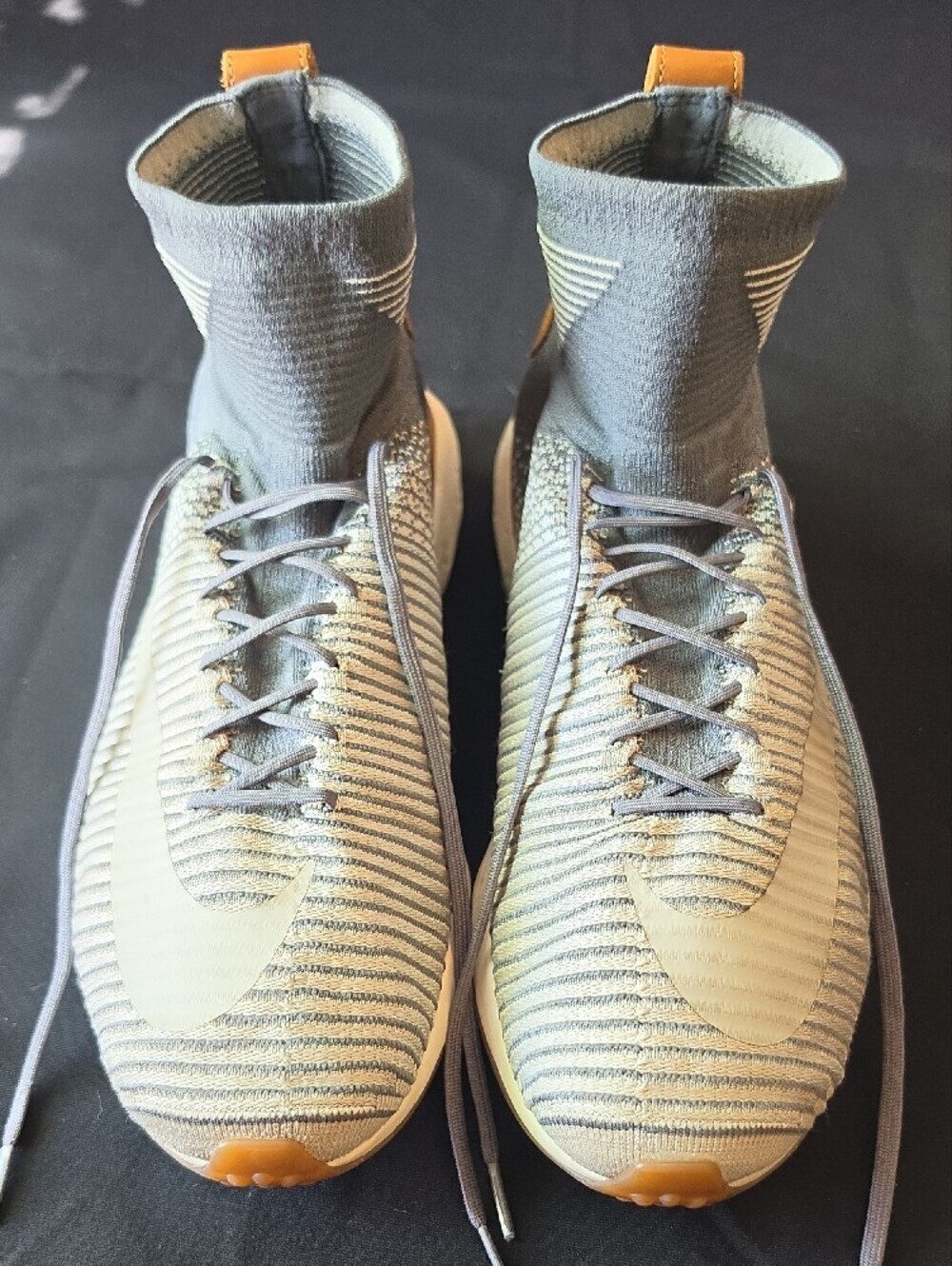 Nike Zoom Mercurial XI Flyknit Grey Sz 13 - Picture 13 of 13